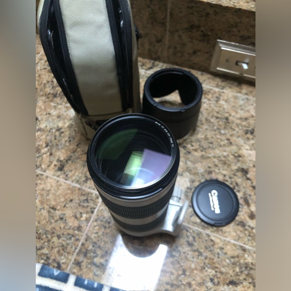 🚨EXPIRES🔜‼️ Canon EF 70-200mm f/2.8L IS II USM pro sports lens - Picture 9 of 17